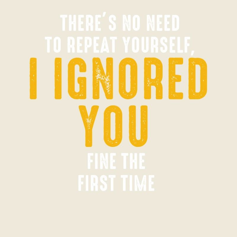 Il n’est pas nécessaire de vous répéter