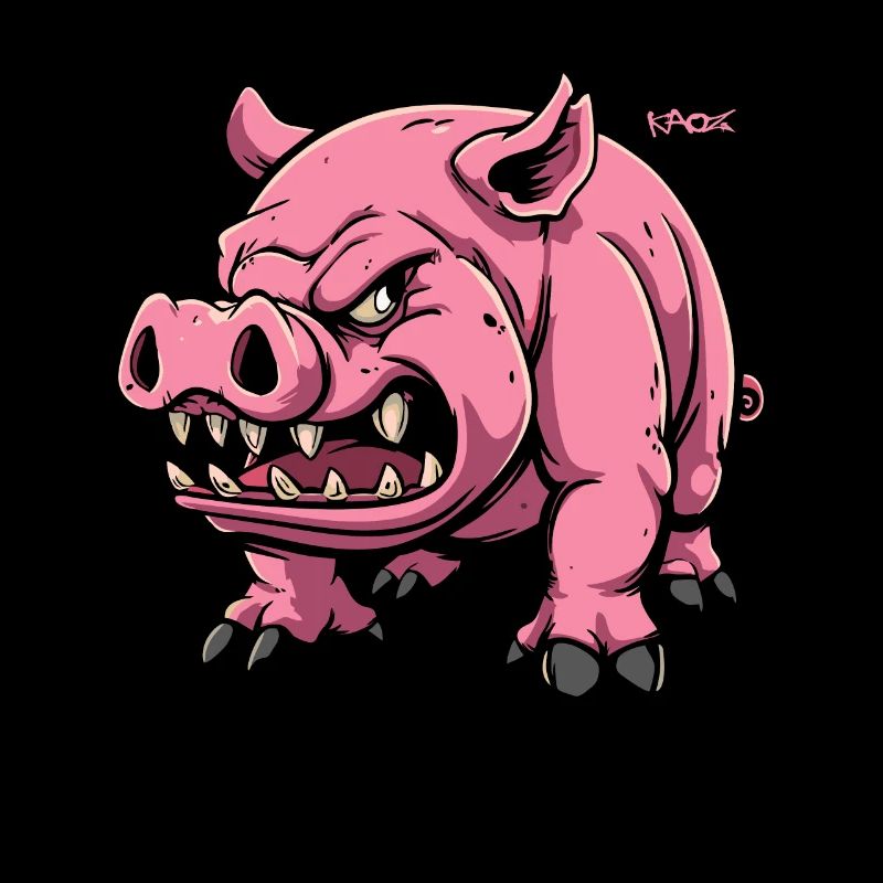 Cochon mignon de compagnie