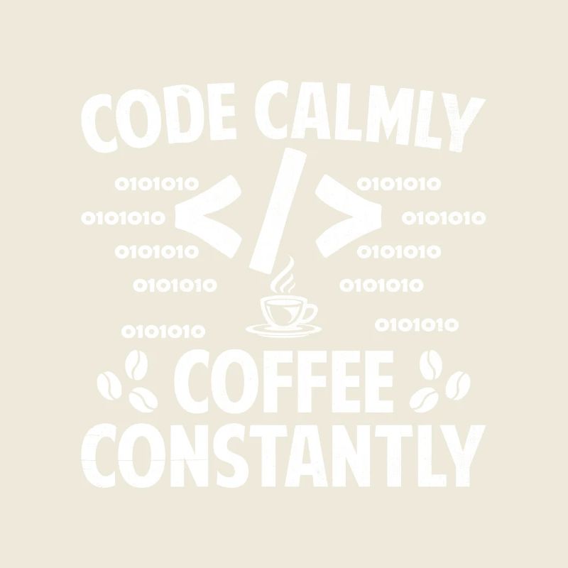 Café Codage Programmeur Codeur Développeur Nerd Coff