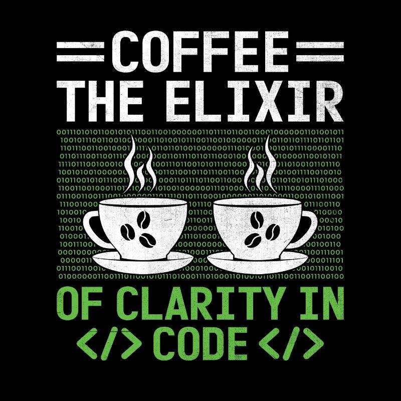 Café Codage Programmeur Codeur Développeur Nerd Coff