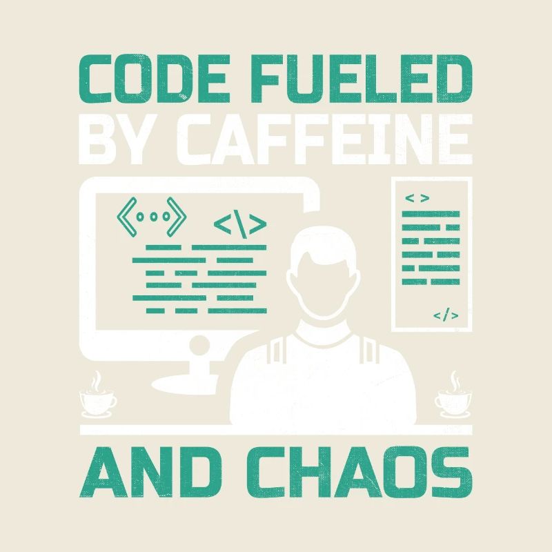 Café Codage Programmeur Codeur Développeur Nerd Coff