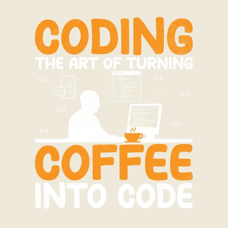 Café Codage Programmeur Codeur Développeur Nerd Coff