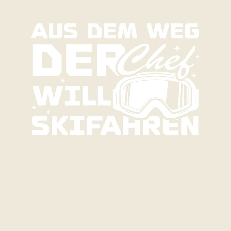 Aus dem weg der chef will skifahren