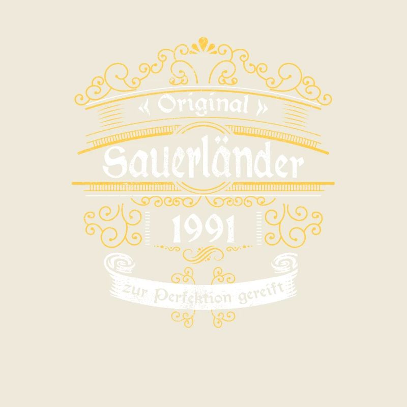 1991 Geburtstag Sauerländer Original Whiskey