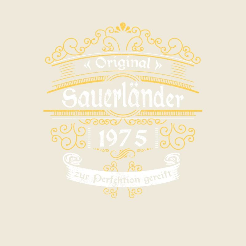 1975 Geburtstag Sauerländer Original Whiskey