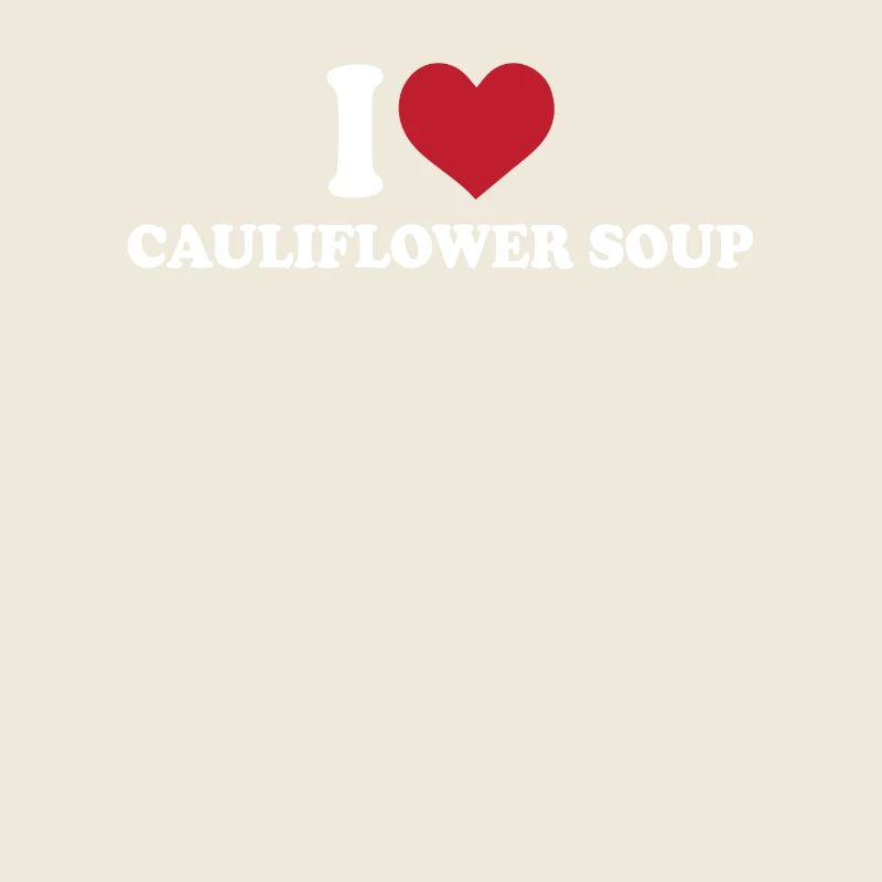 hausgemacIch Liebe Blumenkohlsuppe