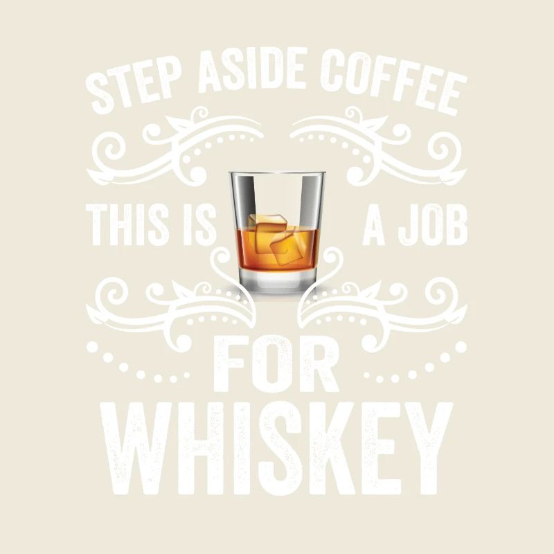 Mettez de côté le café c’est un travail pour le whisky drôle