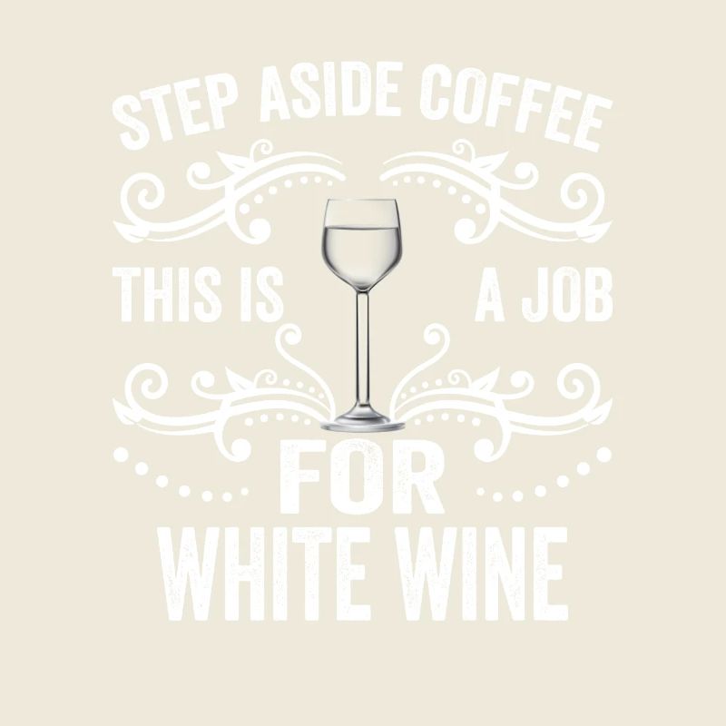 Mettez de côté le café : c’est un travail pour le plaisir du vin blanc