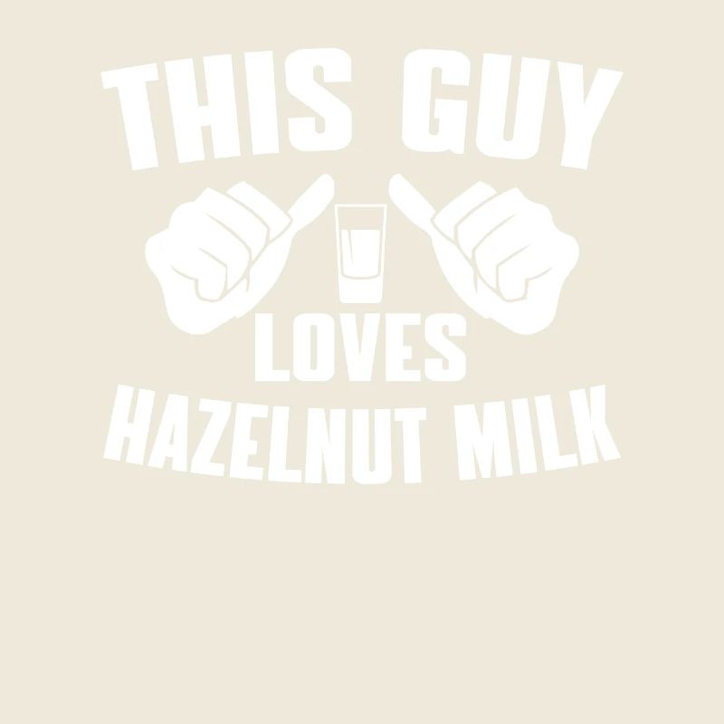 This guy loves hazelnut milk