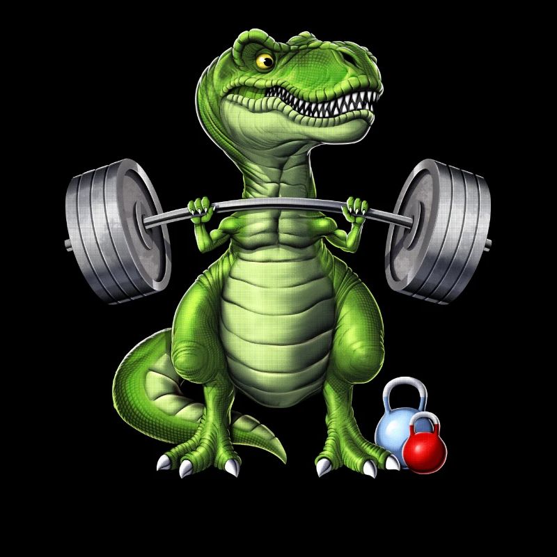 Entraînement de remise en forme T-Rex Dinosaur