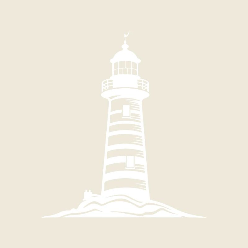 Leuchtturm Küste Symbol