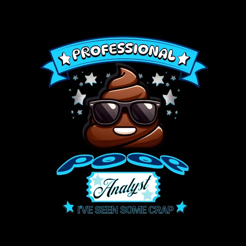 POOP ANALYST - I'VE SEEN SOME CRAP - FUNNY TEE