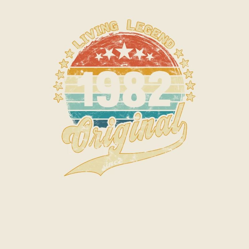 1982 anniversaire légende vivante Original