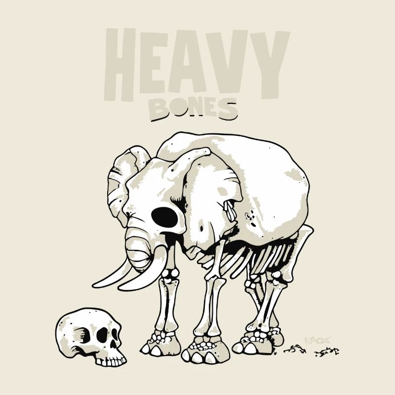 Heavy Bones: Elephant Skull