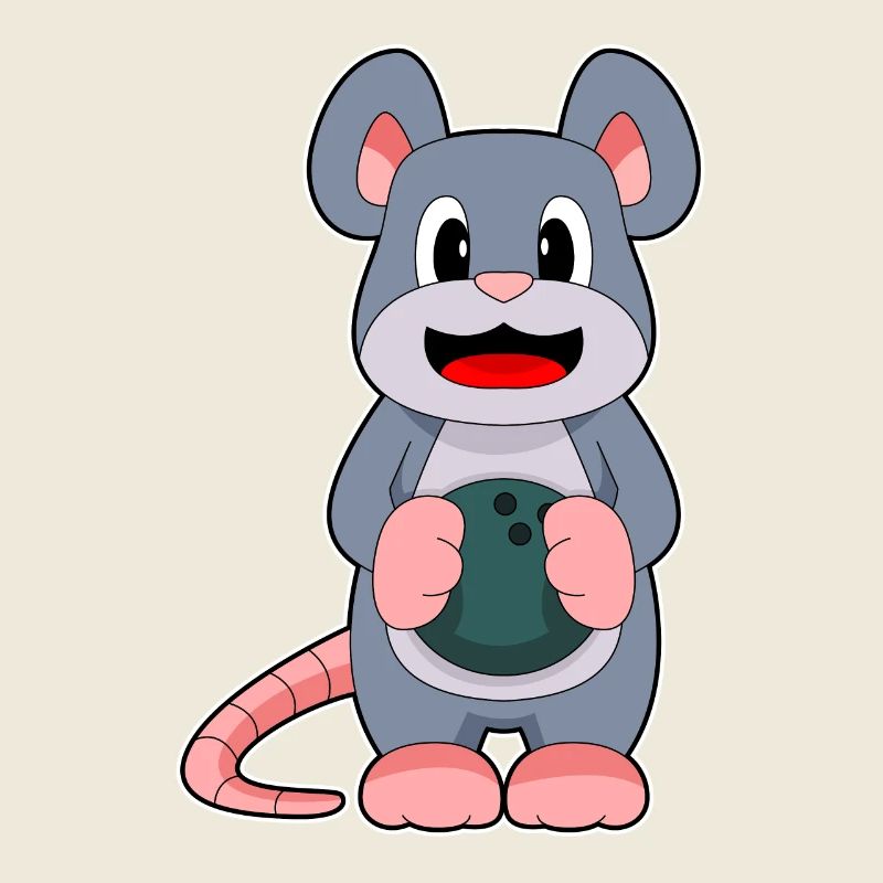 Maus Bowling Bowlingkugel