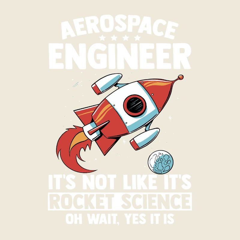 Aerospace Engineer Rocket Science Geschenk