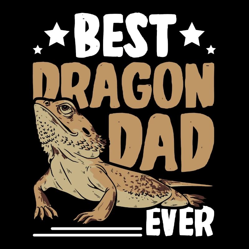 Fathers day Best bearded dragon dad ever