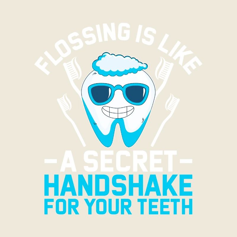 Flossing Is Like A Secret Handshake For Your Teeth