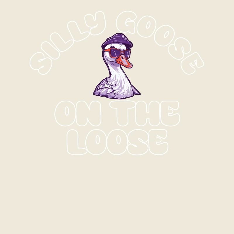 The stupid goose on the loose