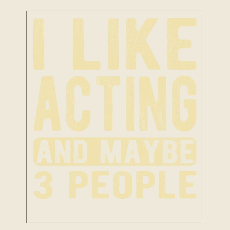 Acting Saying