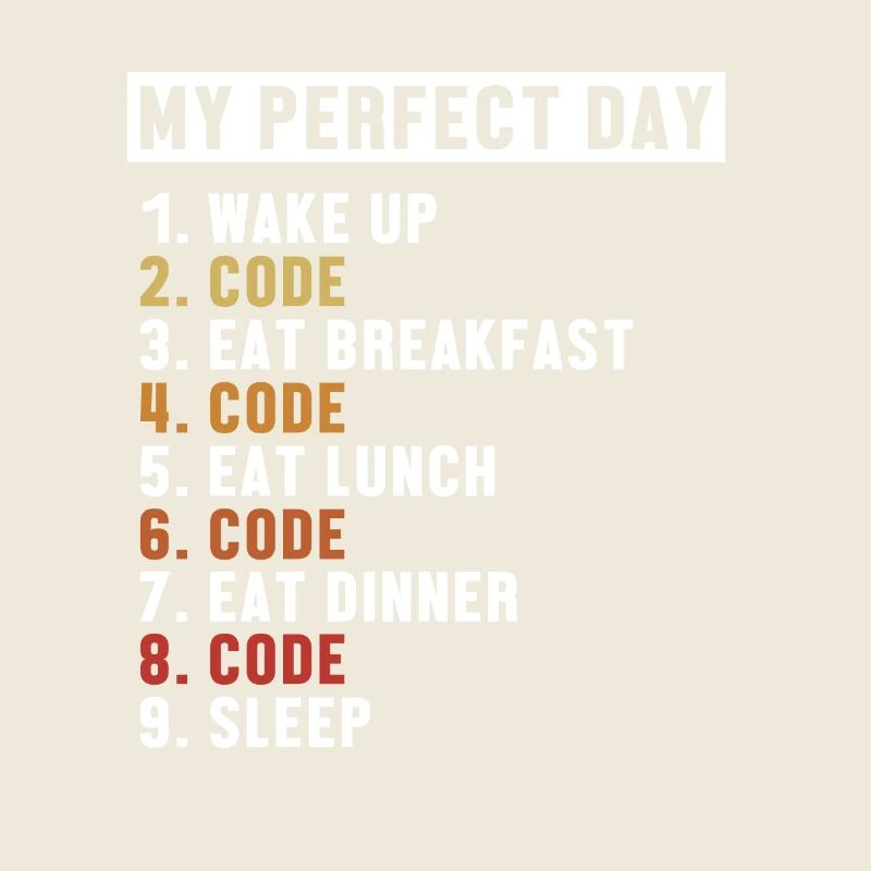 Coding Perfect Day Developer Software Engineer