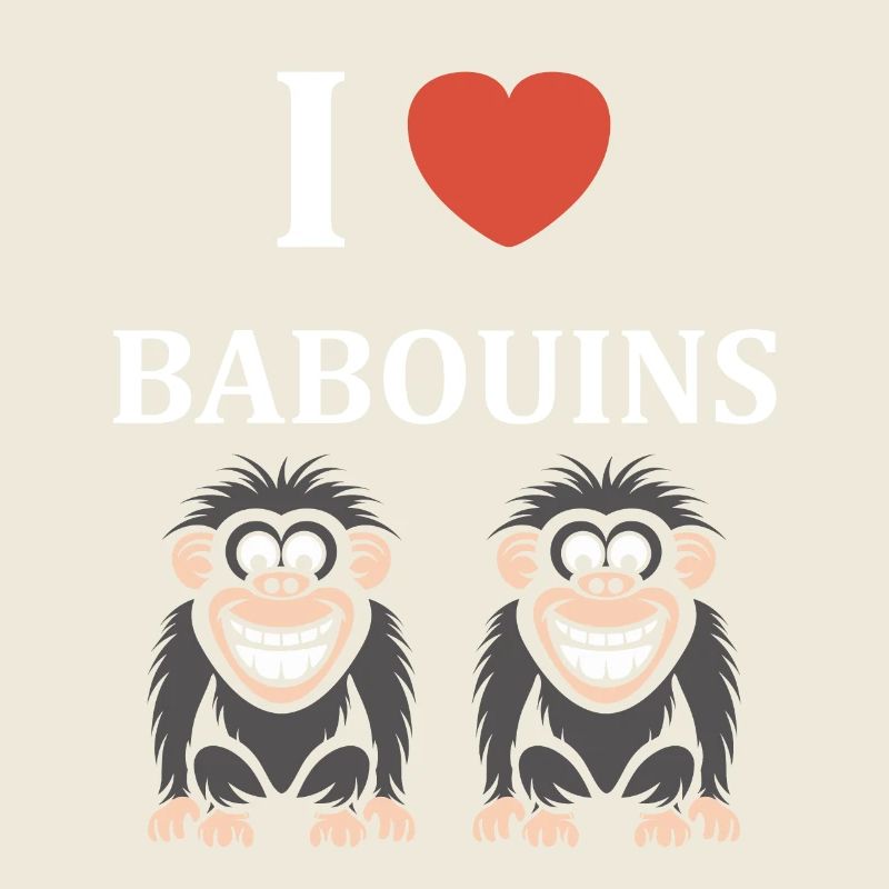 Humour petit singe babouin