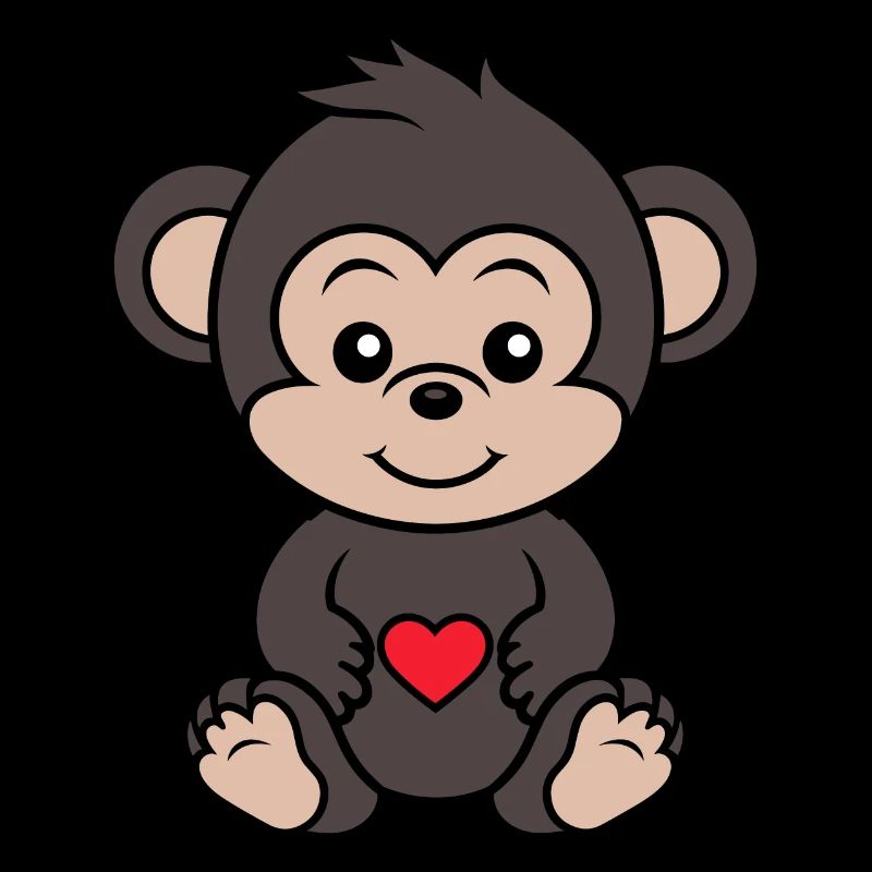 Humour petit singe babouin