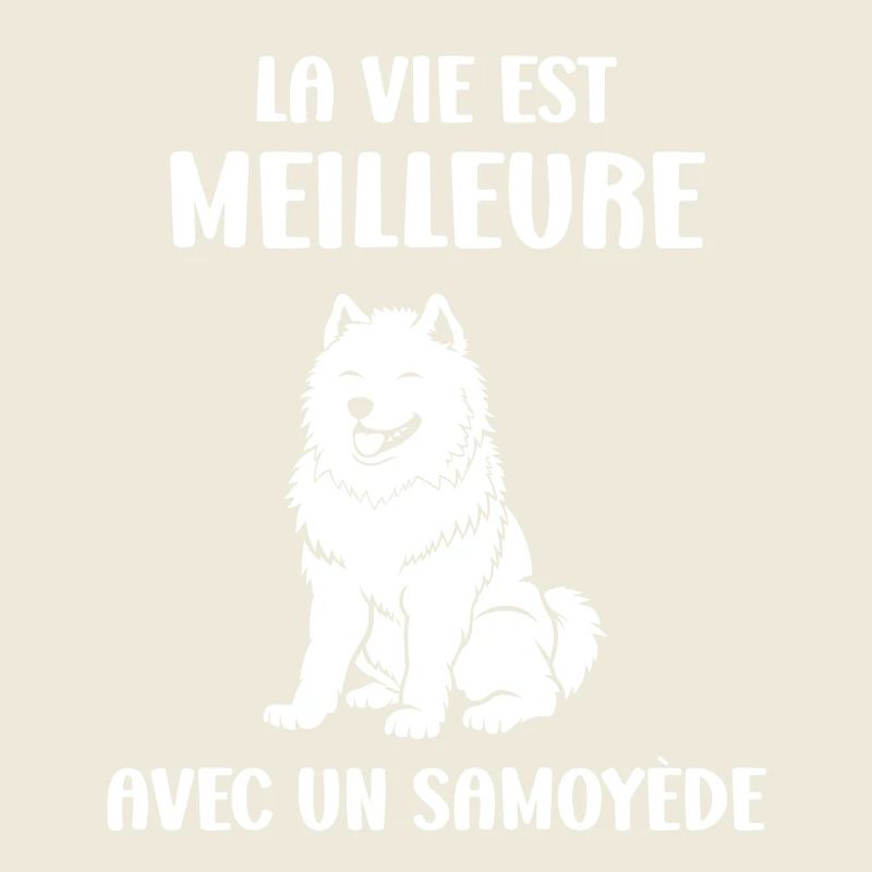 Humour Chien Samoyède