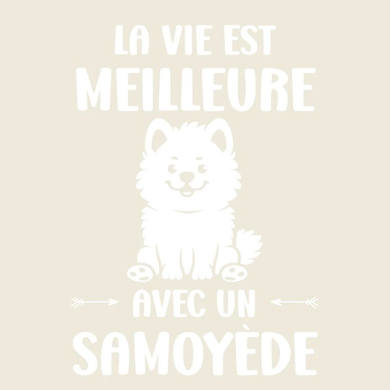 Humour Chien Samoyède