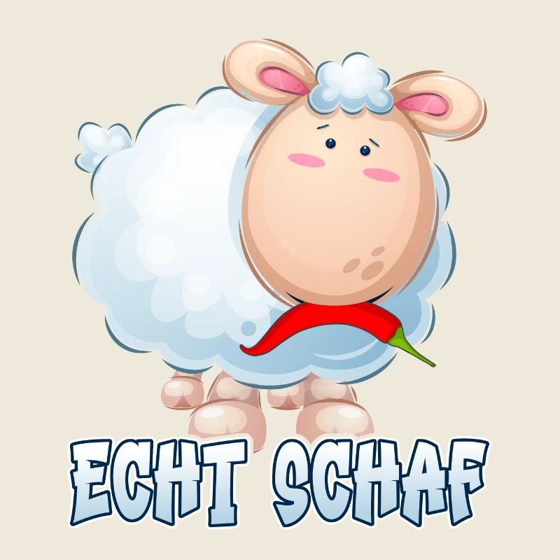 Echt Schaf Norddeutsch Lamm Schäfchen Schäfer