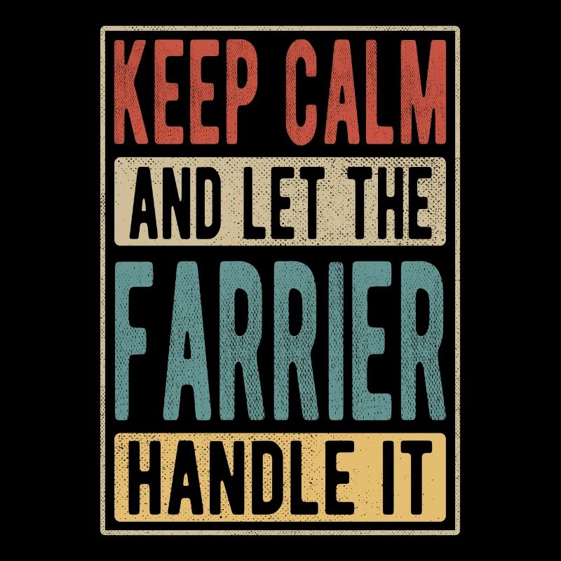 Cadeau rétro de maréchal-ferrant