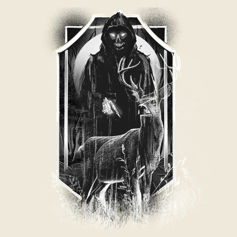Deer, Forest, Creature, Death, Horror, Halloween, Monster
