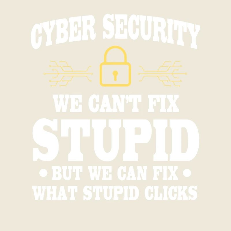 CybersiLustiger Cyber Security Spruch
