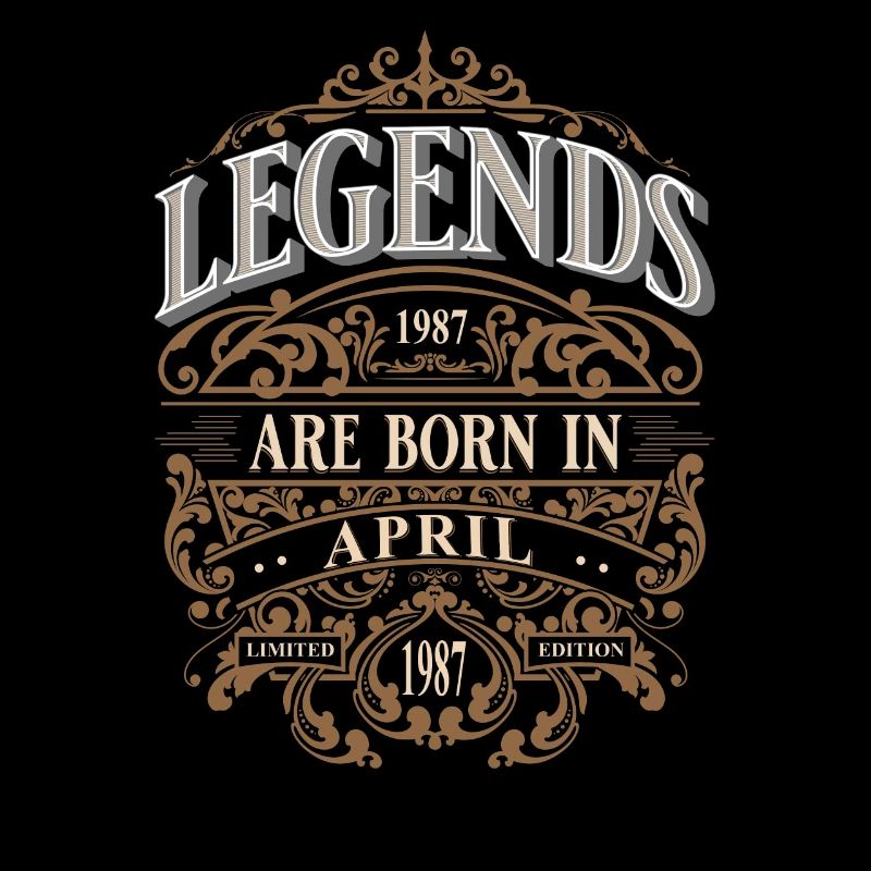 1987 Avril Naissance Anniversaire Année de naissance
