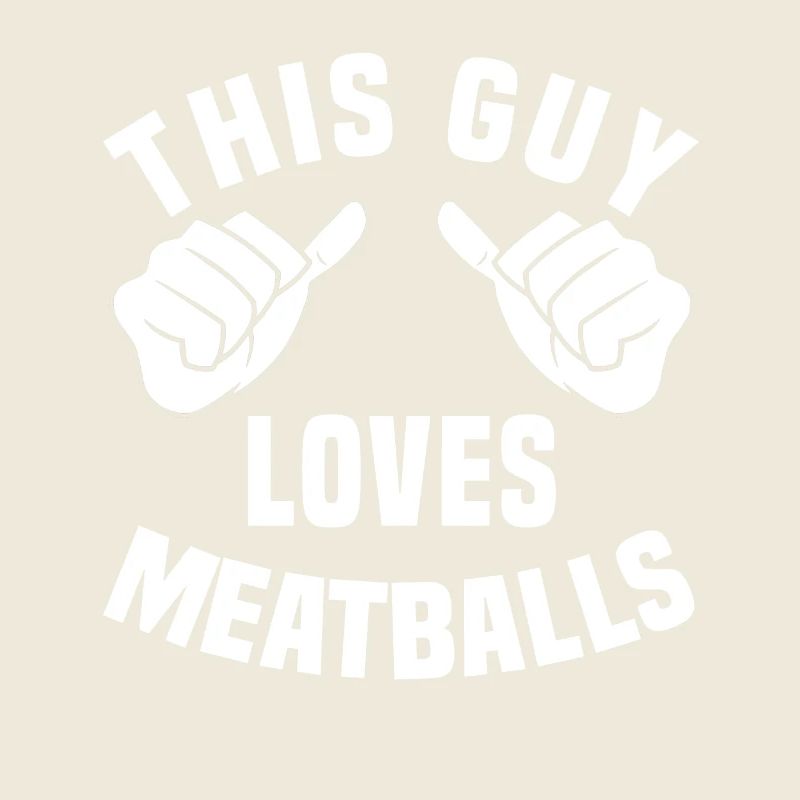 Ce gars adore les boulettes de viande suédoises