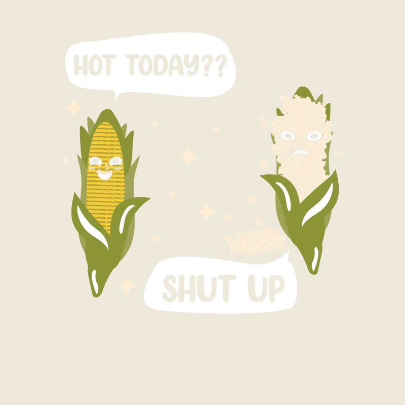 Popcorn Anime Kawaii Spruch Salziges Popcorn