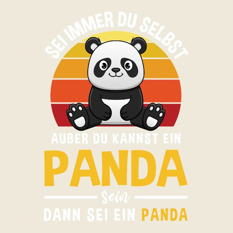 Panda Bambusbär Tier Pandabär