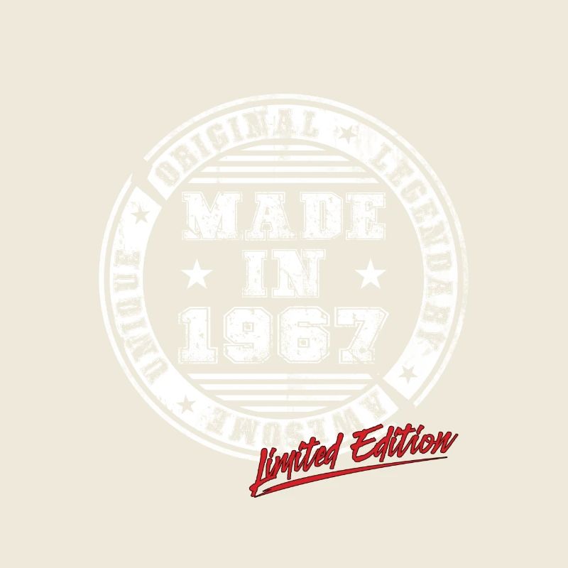 Retro Patch Vintage 1967 Birthday Gift