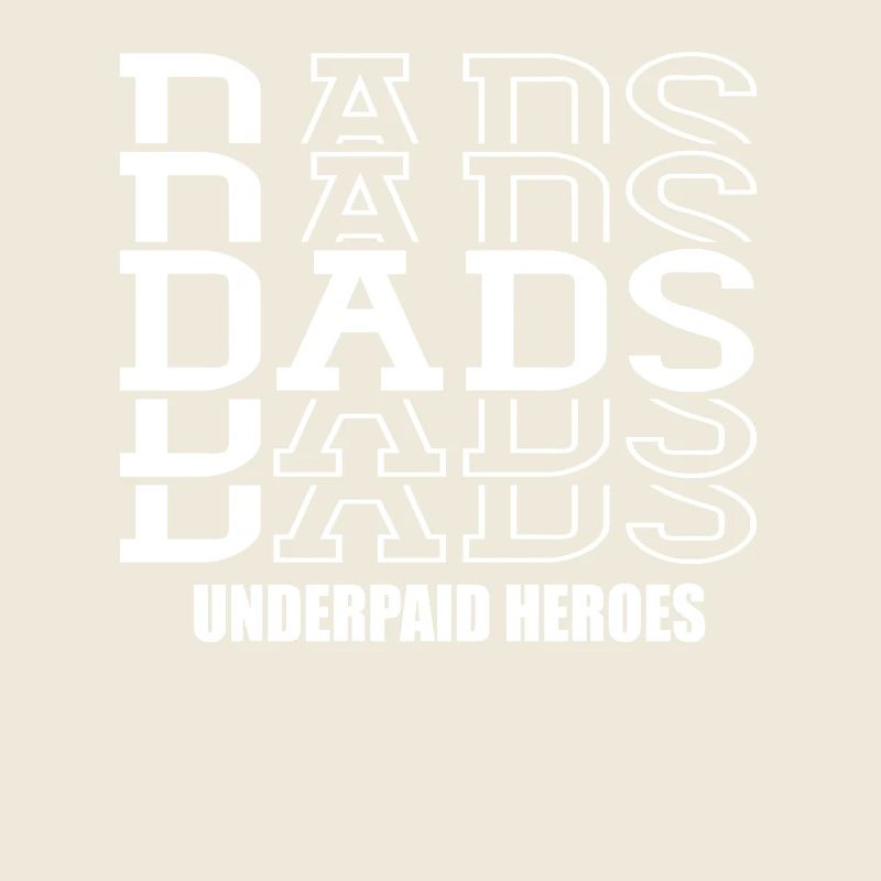 Dads Underpaid Heroes Vater Spruch Papa Vatertag