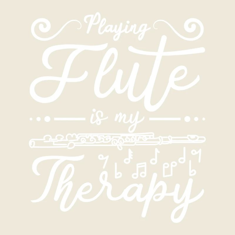 Playing flute is my therapy