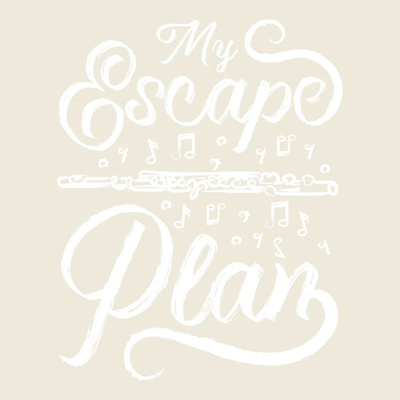 My escape plan, playing flute
