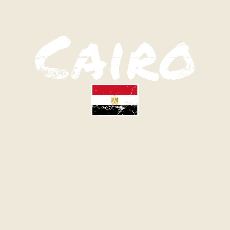 Le Caire Vintage Egypte Egypte Egypte Drapeau Egyptien Egyptien