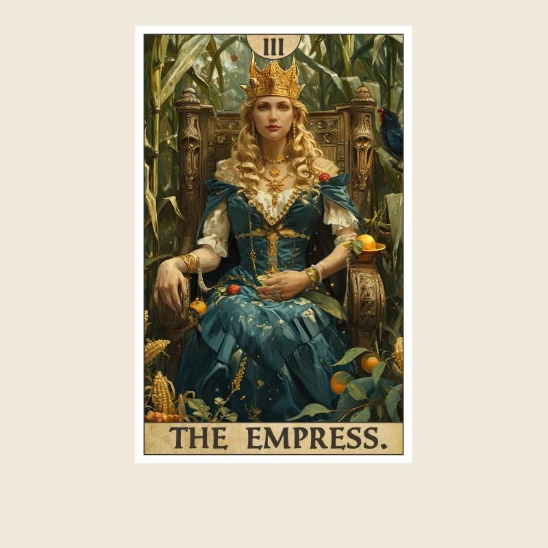 Carte de Tarot L’Impératrice Le Souverain