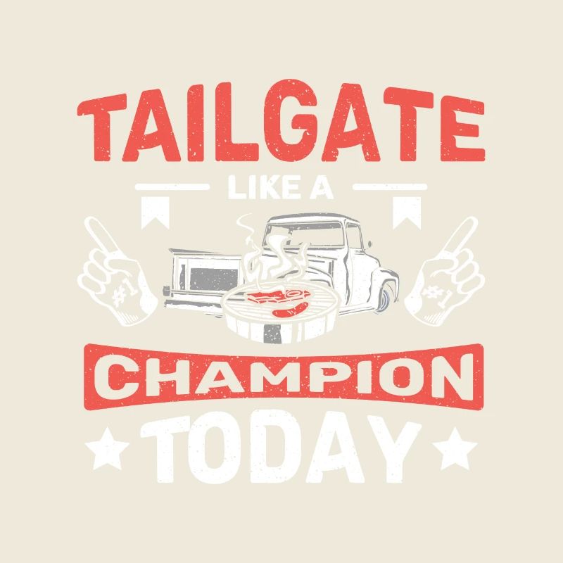 Tailgating like a champion today