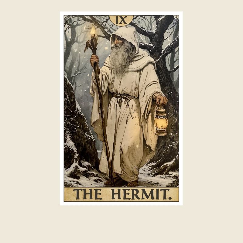 Tarot Card Tarot Card The Hermit The Hermit