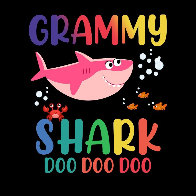 Grammy Shark Vatertagsgeschenk von Ehefrau Sohn