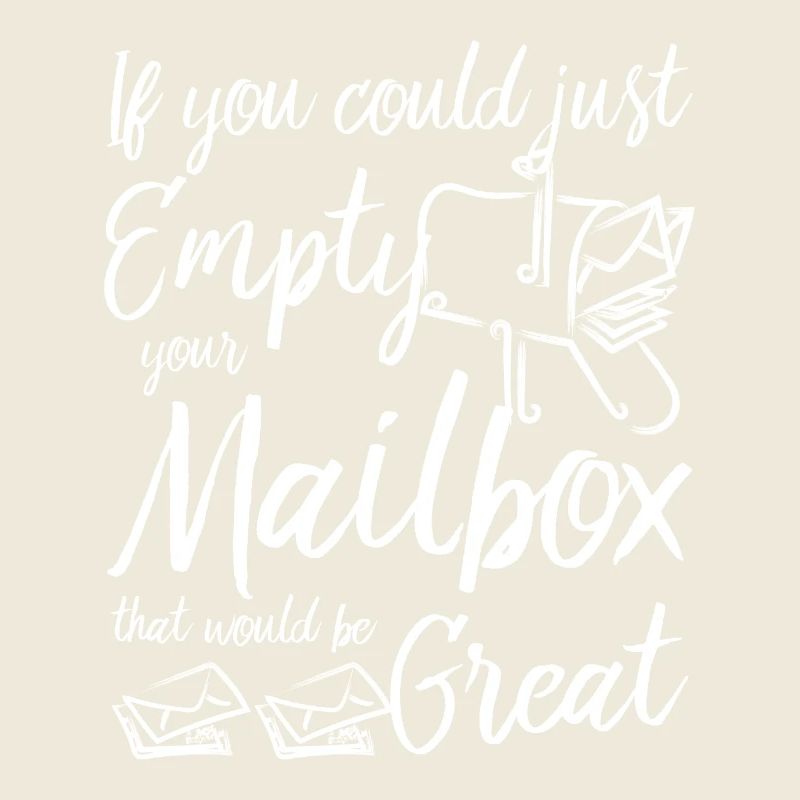 If You Could Just Empty Your Mailbox Postal Worker