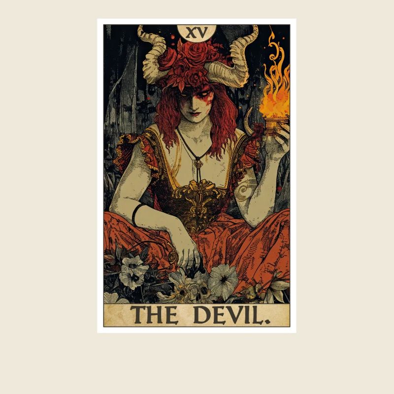 Tarotkarten Tarotkarte The Devil Der Teufel