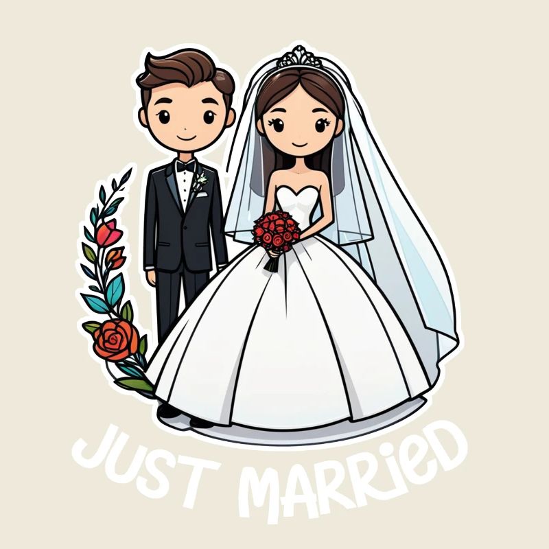 just married - pour mariage