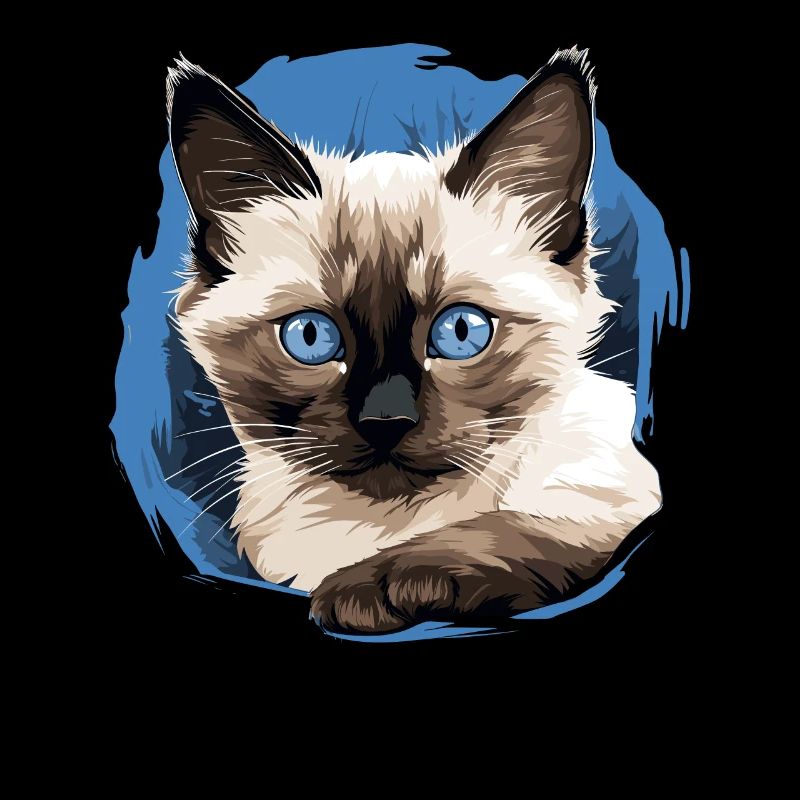 Chat balinais Balinesenkatze